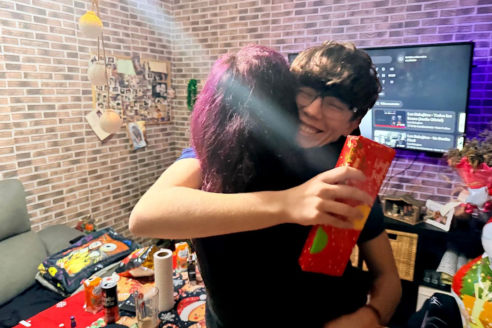 Las fotos de los juegos en la calle y ambiente en el día de Reyes