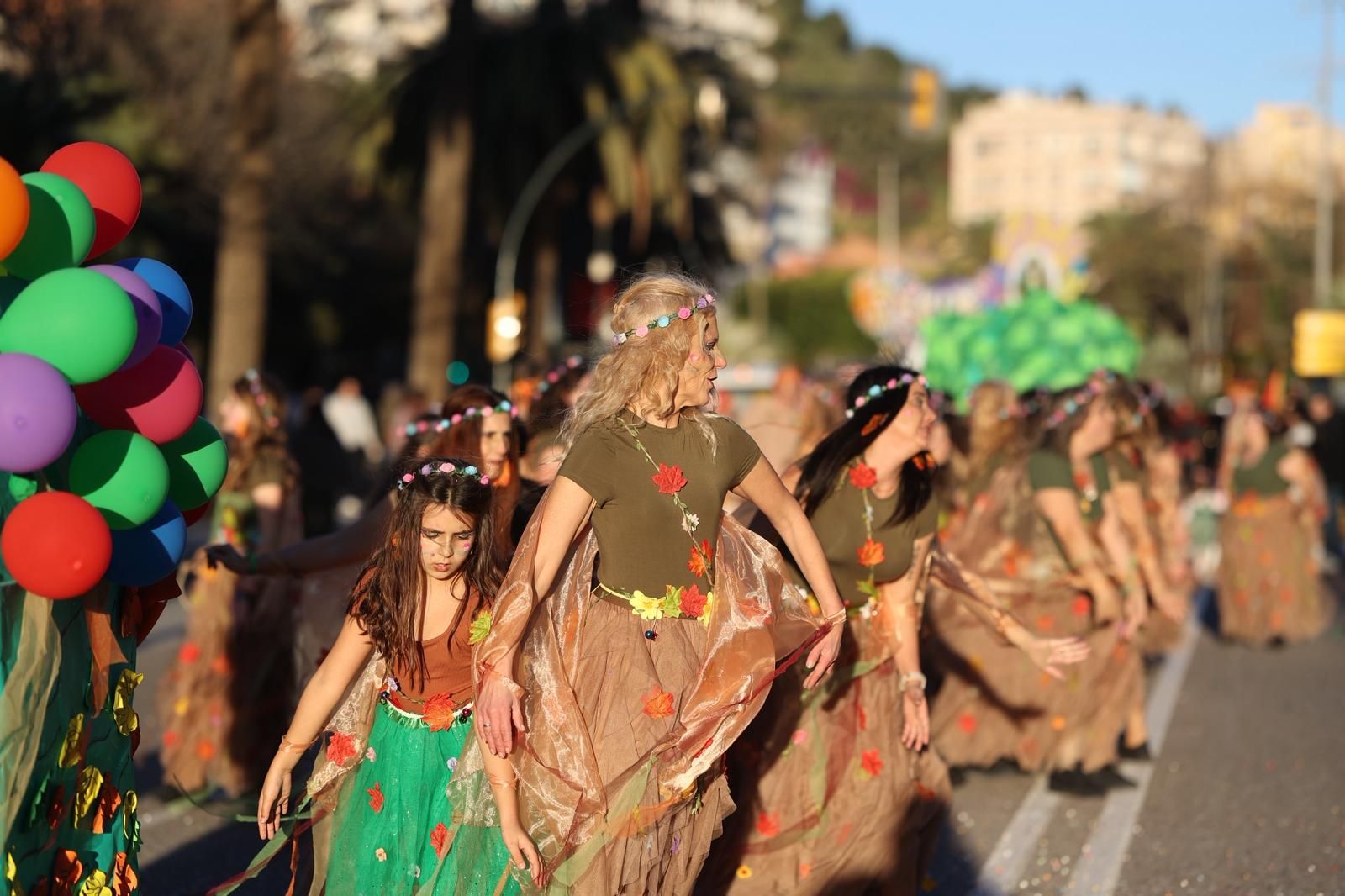 El Gran Desfile del Carnaval de Málaga, en imágenes