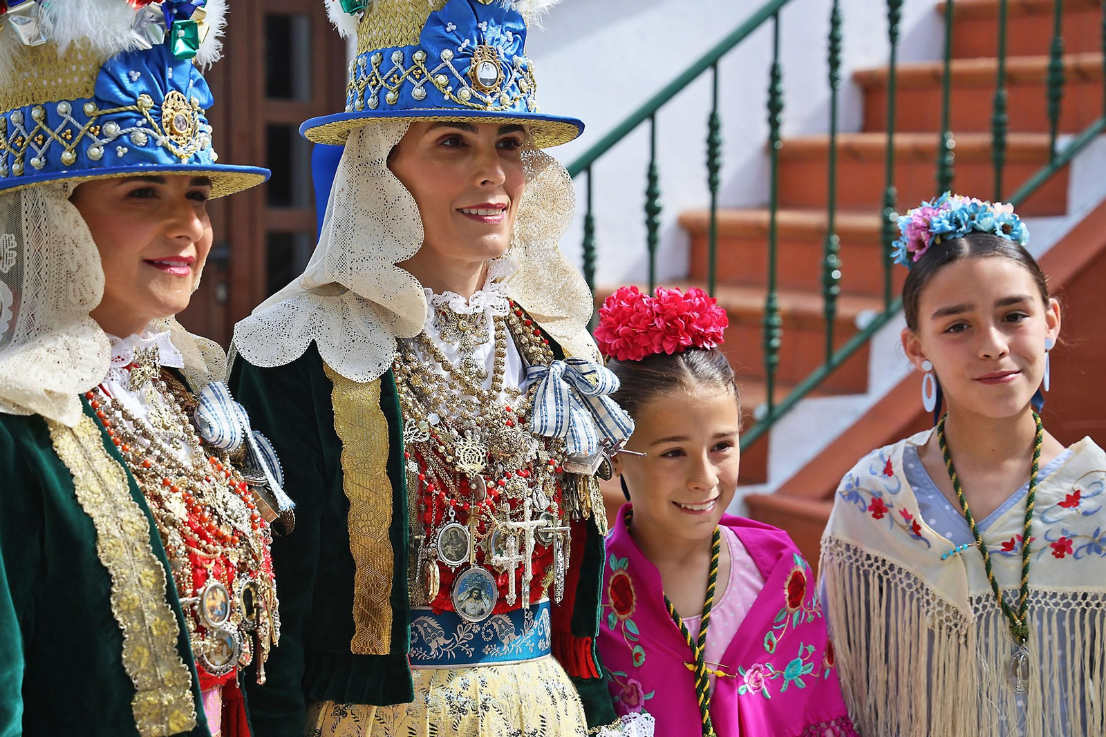 Las imágenes de la romería de San Benito Abad en el Cerro del Andévalo de Huelva