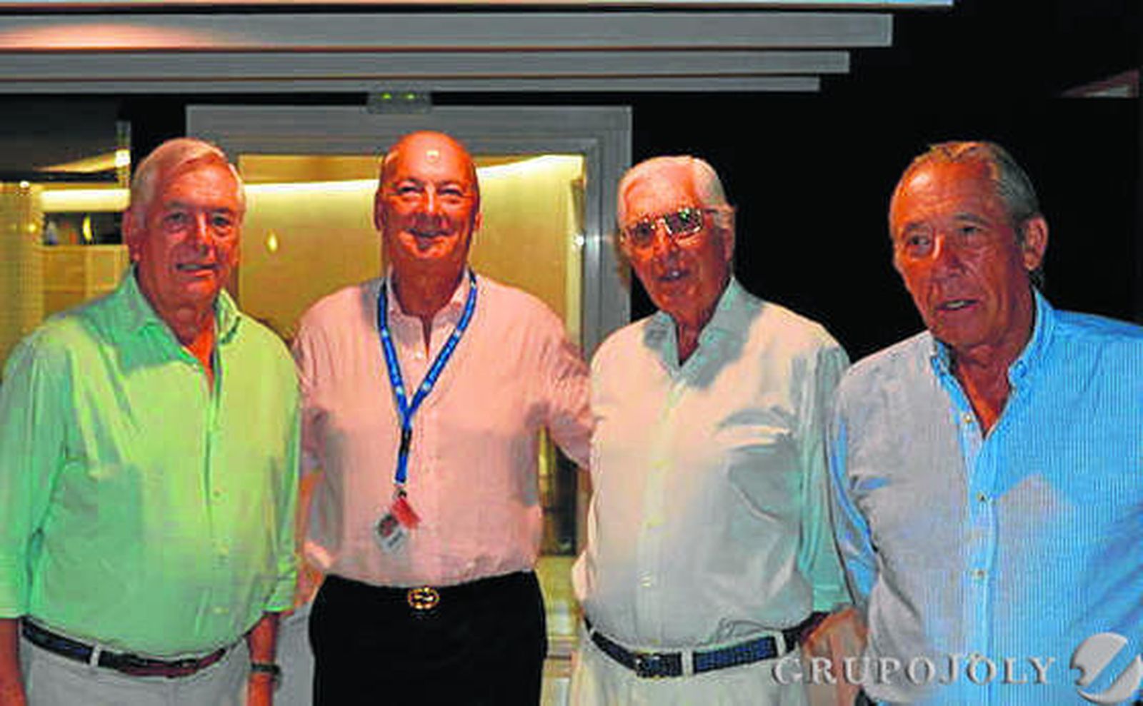 Felipe Roca de Togores, marqués de Vargas, Fernando Andrada-Vanderwilde y Javier Enrile.

Foto: Ignacio Casas de Ciria
