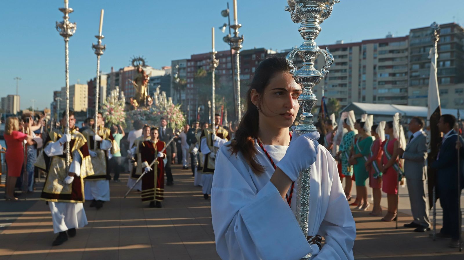 Las mejores fotos de la procesión de la Virgen del Carmen en Algeciras