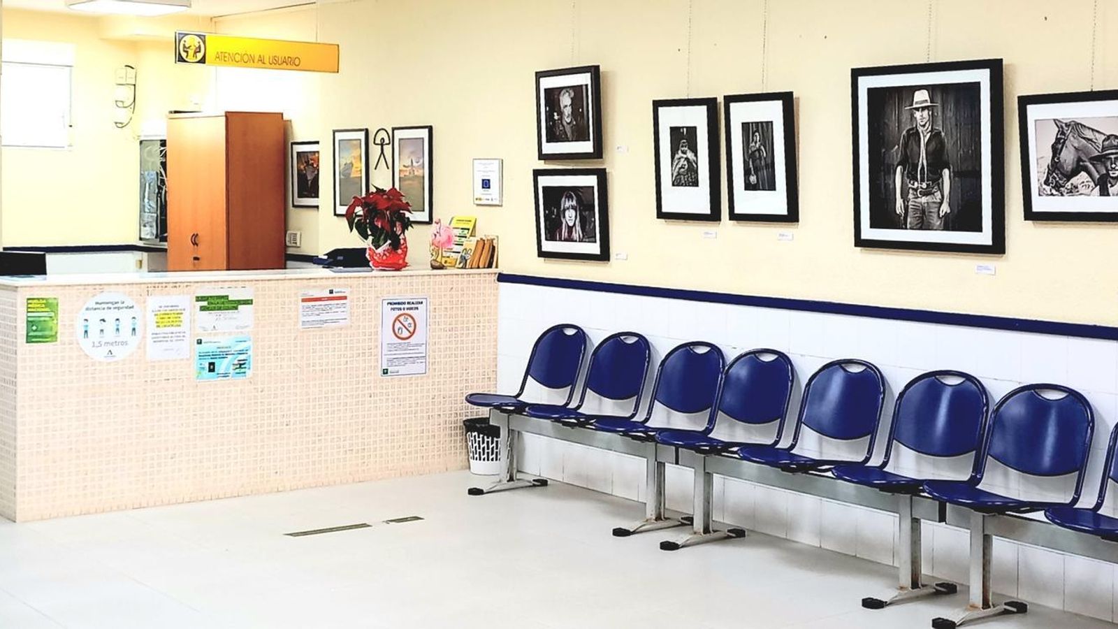 Algunas de las fotografías de la exposición.