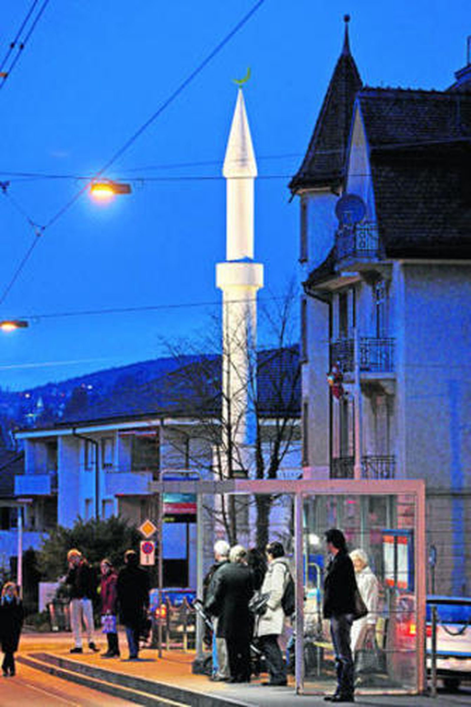 Minarete de Zúrich.