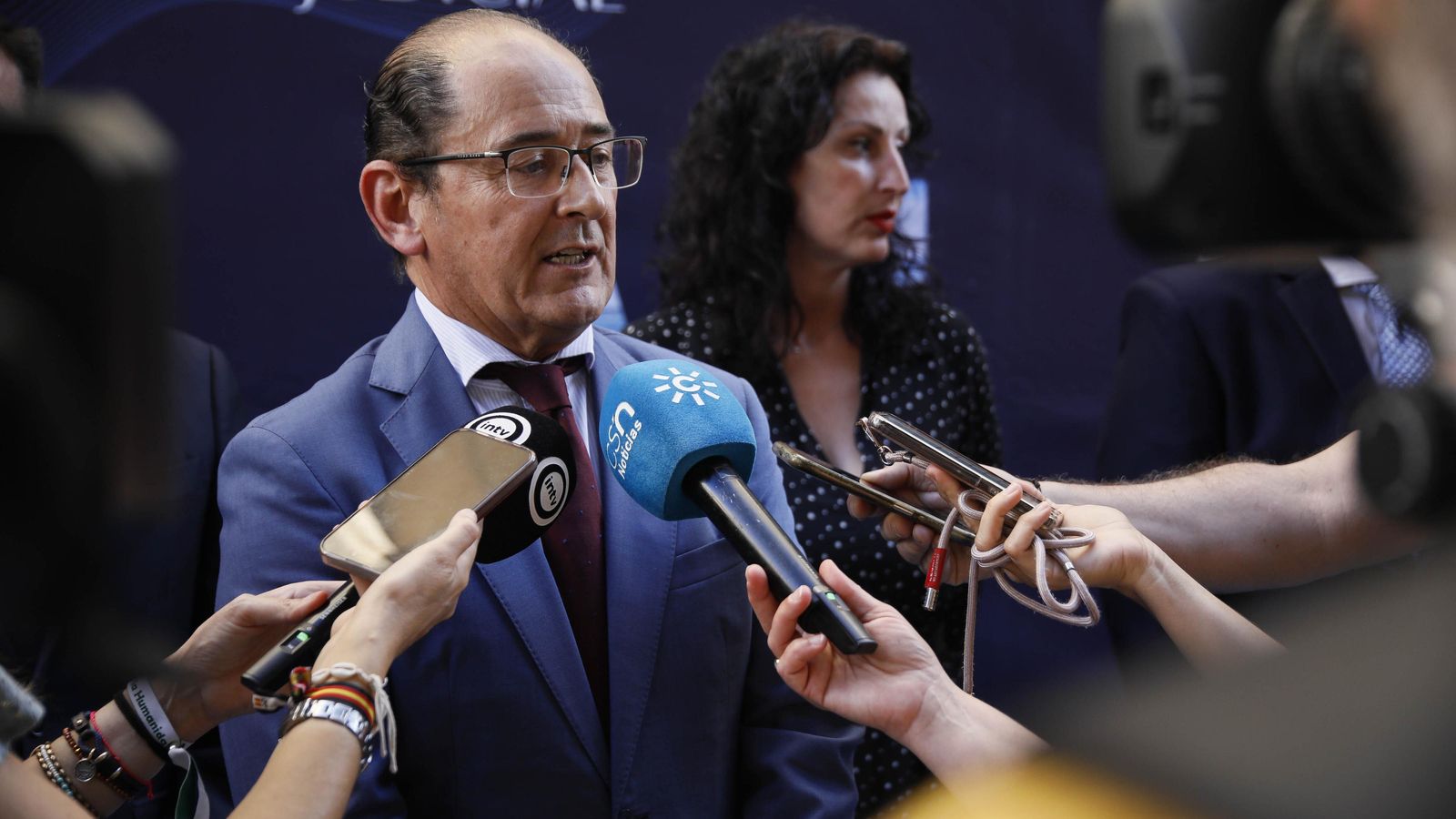 El presidente del Colegio Nacional de Letrados de la Administración de Justicia, Ernesto Casado.