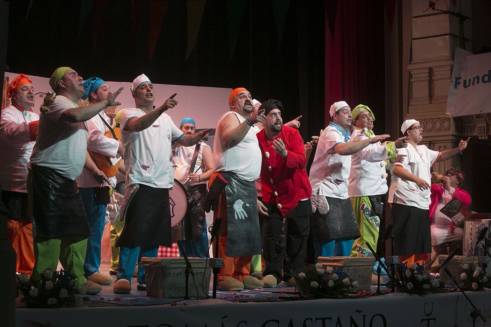 La final del Carnaval Colombino, en imágenes