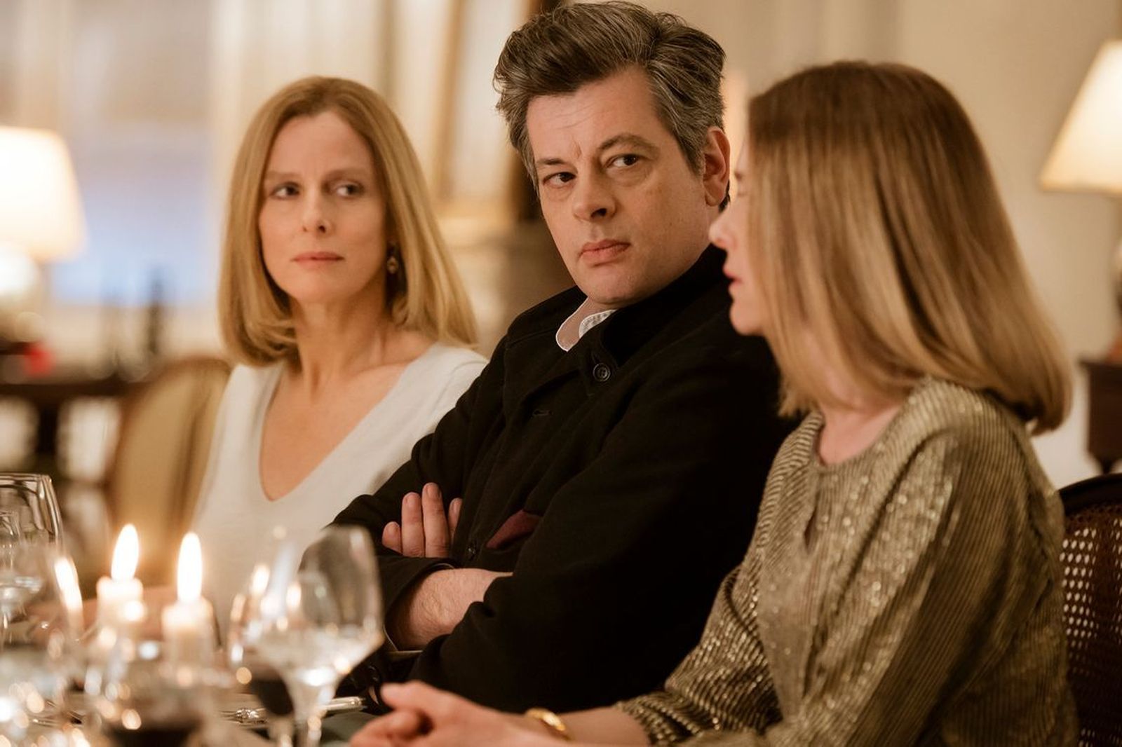 Karin Viard y Benjamin Biolay, matrimonio en problemas en 'Las apariencias'.