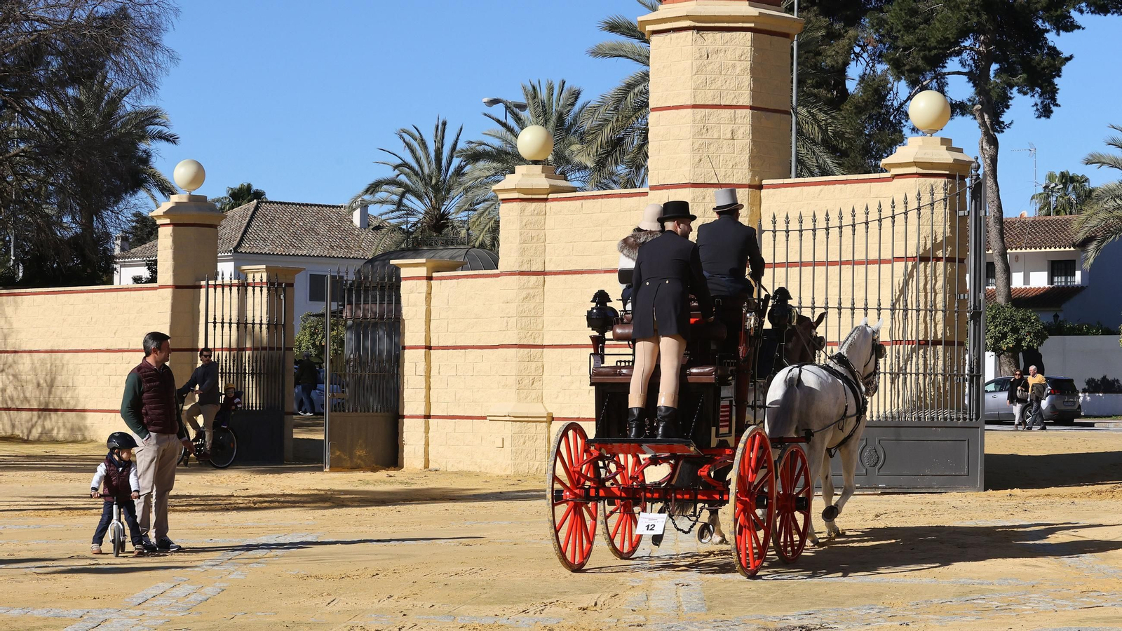 Concurso de enganches por las calles de Jerez