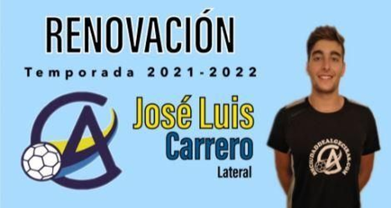 El anuncio de la renovación de José Luis Carrero
