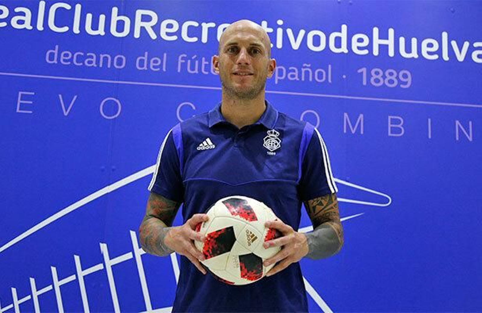 Nauzet, en su presentación con el Recre