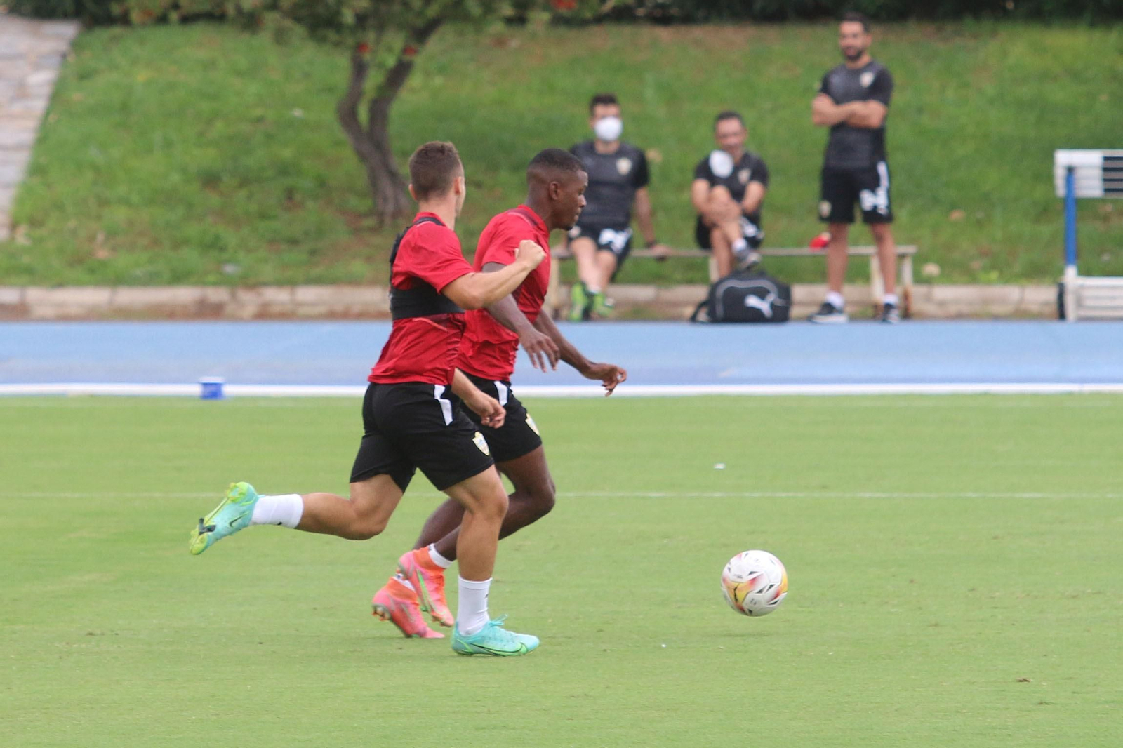 Fotogalería del entrenamiento de la UD Almería del miércoles 11 de agosto