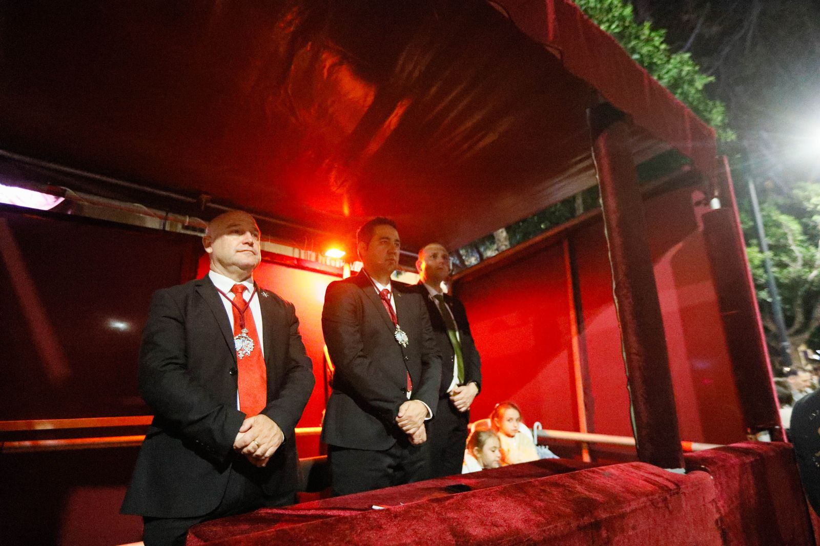 Te contamos en imágenes la Santa Cena tras la lluvia en la ciudad