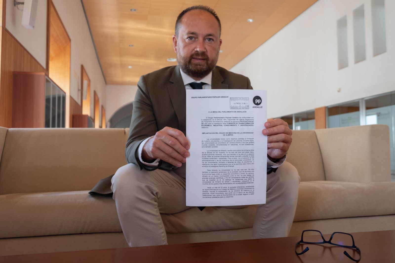 Ramón Herrera, con la propuesta de Medicina