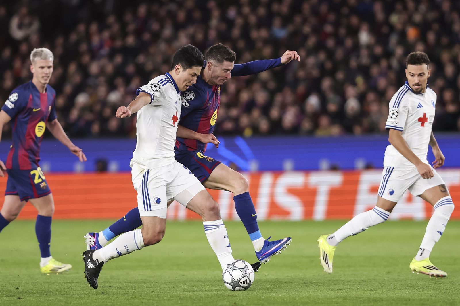 Las fotos del Barcelona-Copenhague