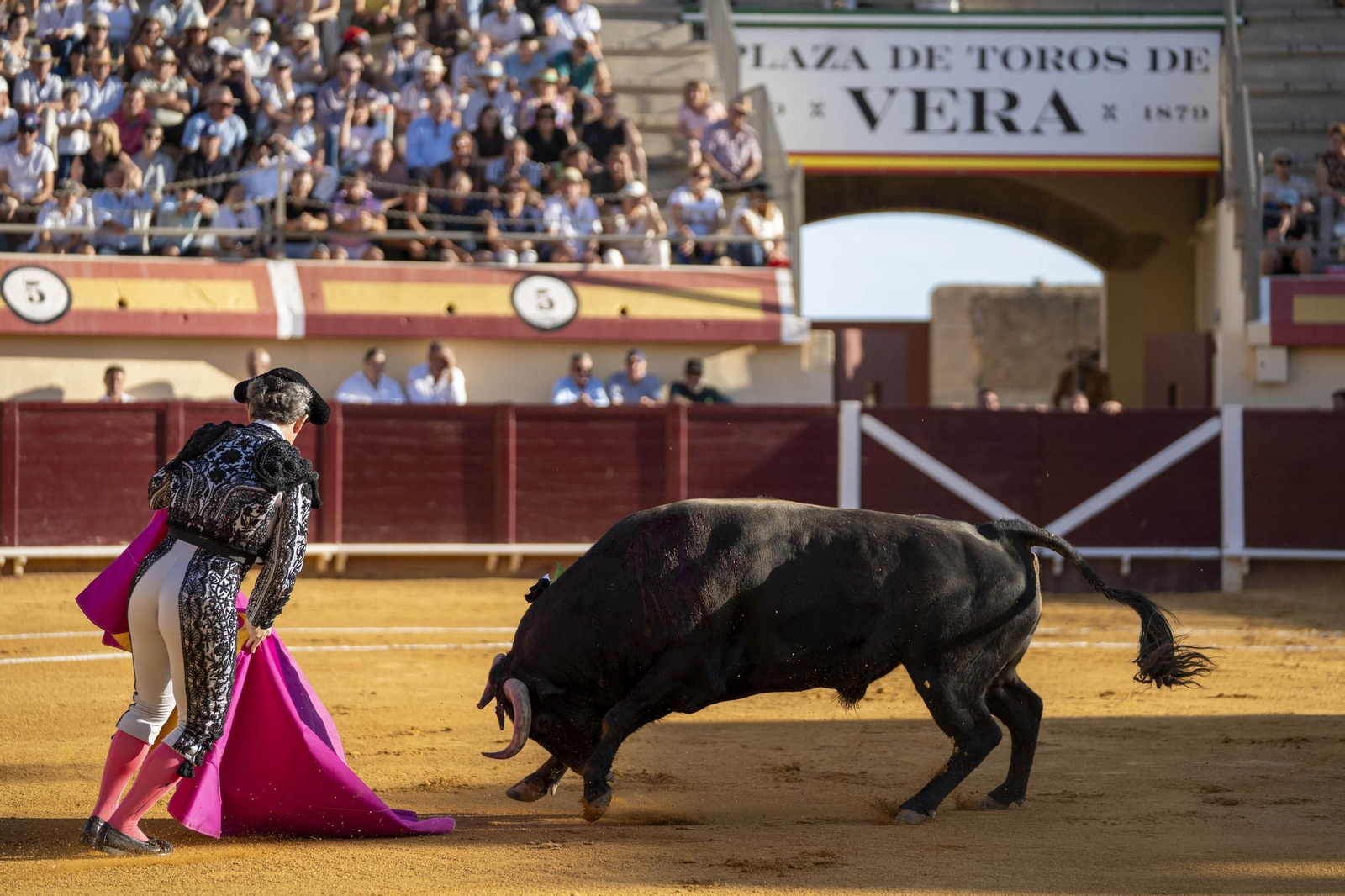 Las imágenes de los toros en Vera