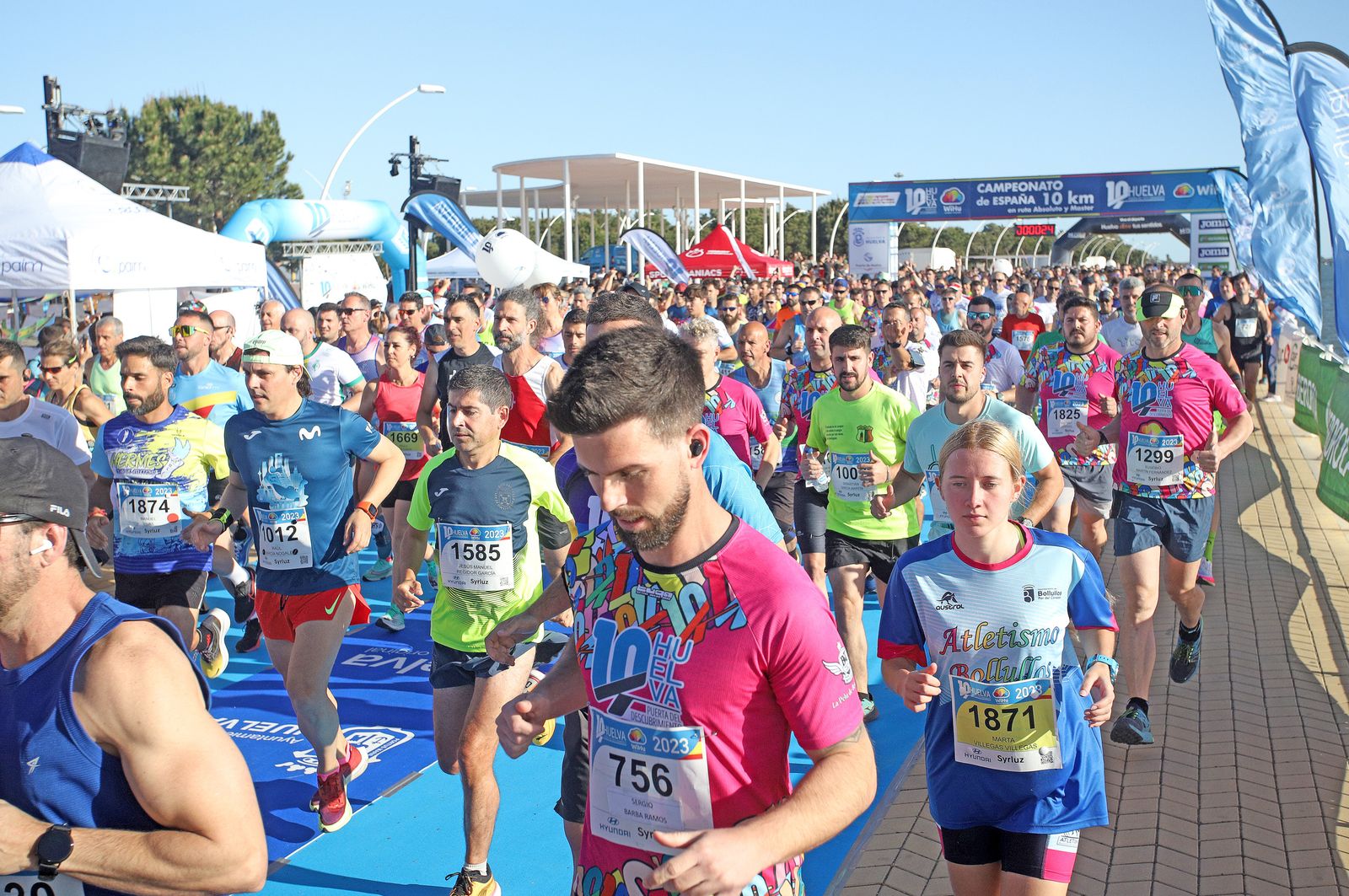 Imágenes de la 10K Puerta del Descubrimiento en Huelva