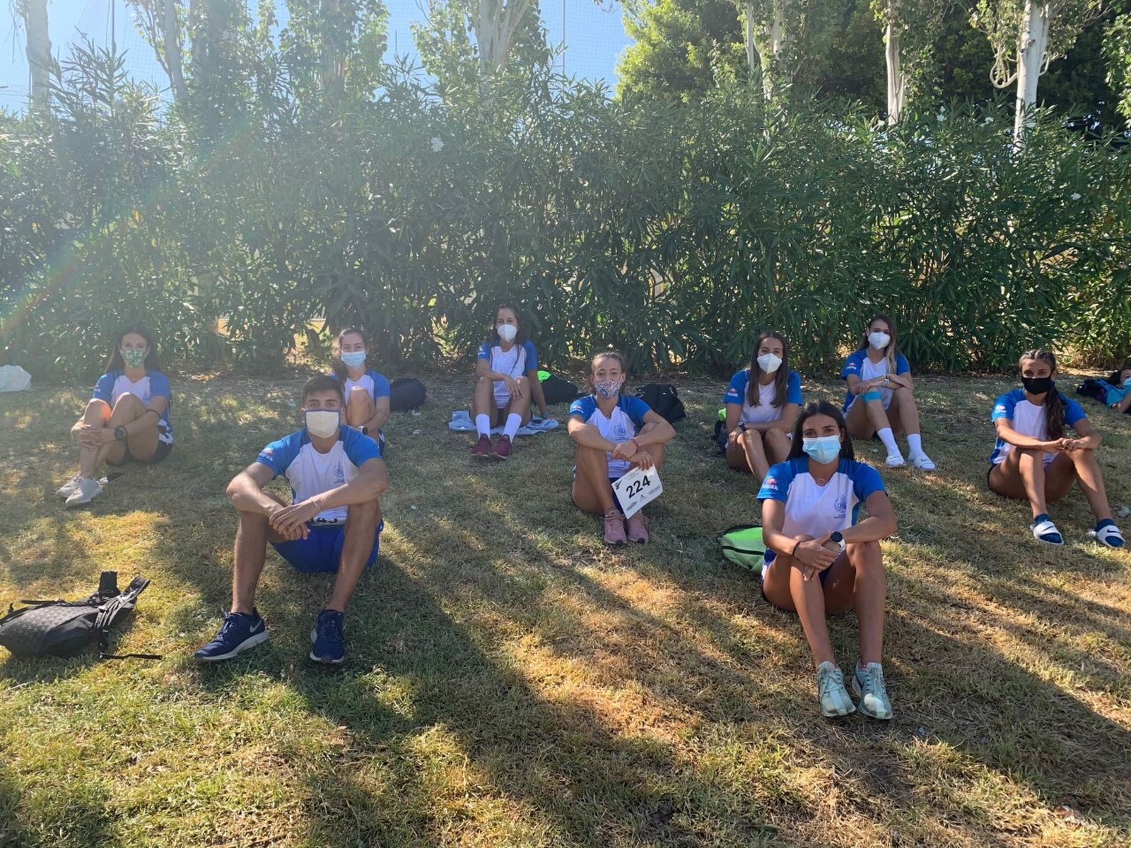 Una parte de la representación del Bahía de Algeciras en Torremolinos