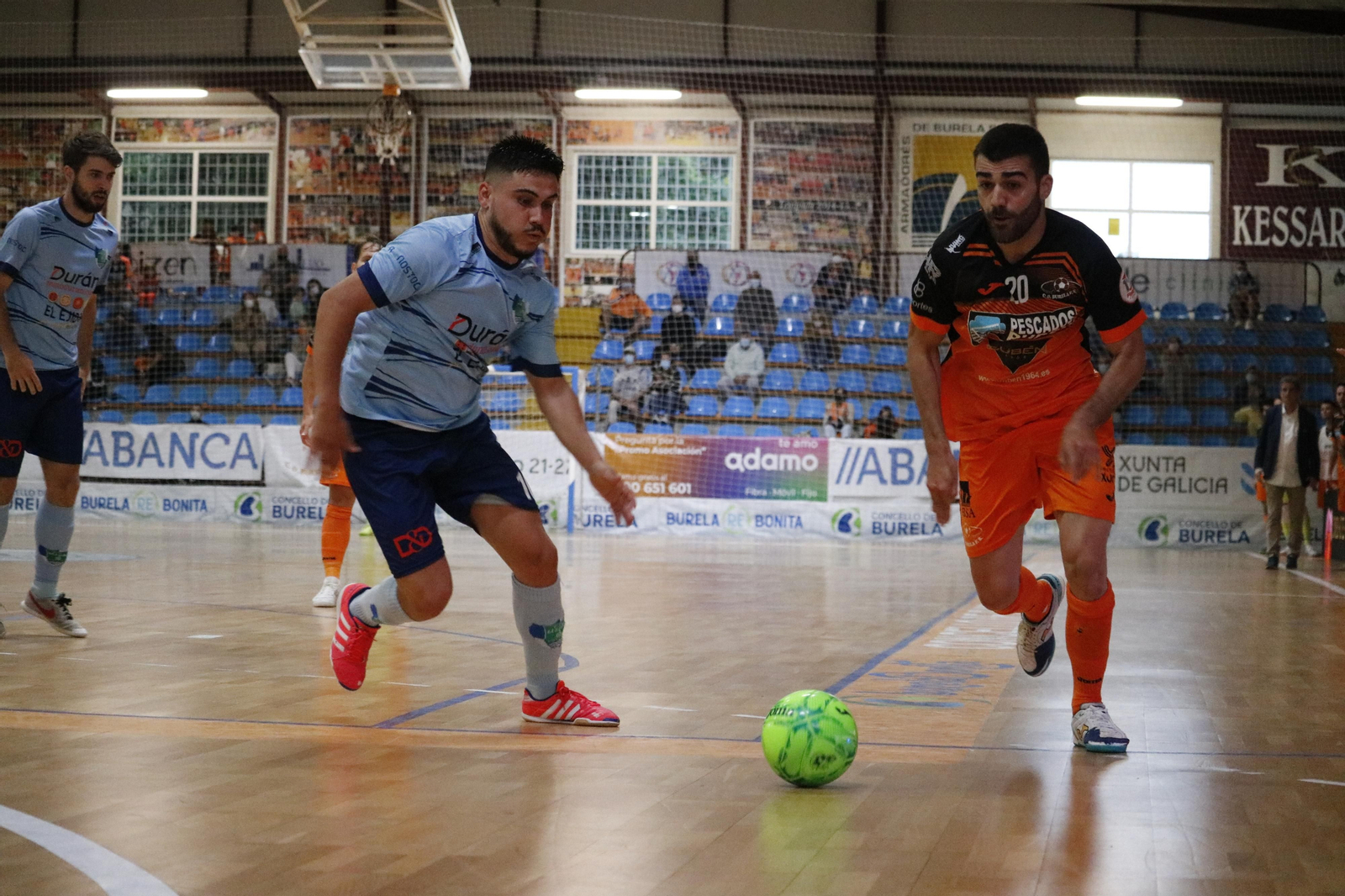 Burela pone fin al sueño de Durán Ejido Futsal (8-2)