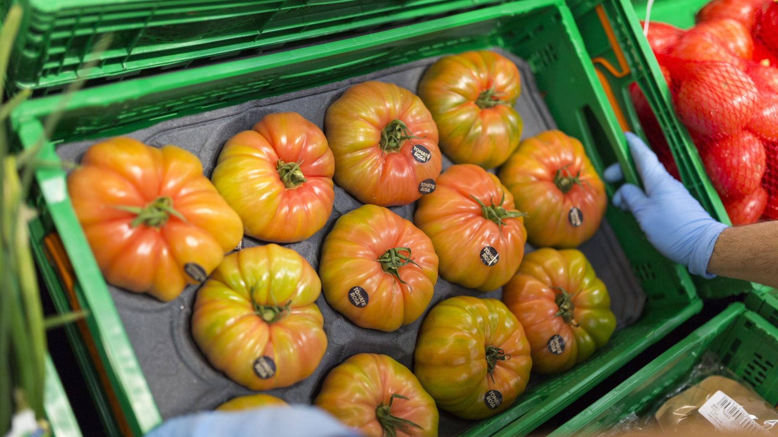 Así luce este sabroso tomate en los lineales de Mercadona. Así luce este sabroso tomate en los lineales de Mercadona.