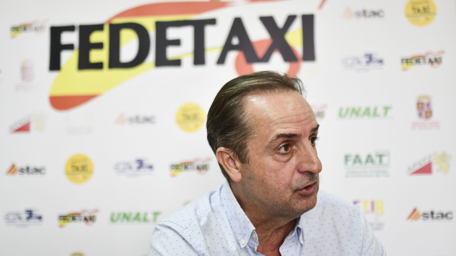 Miguel Ruano, presidente de la Federación Andaluza de Autónomos del Taxi (Faat).