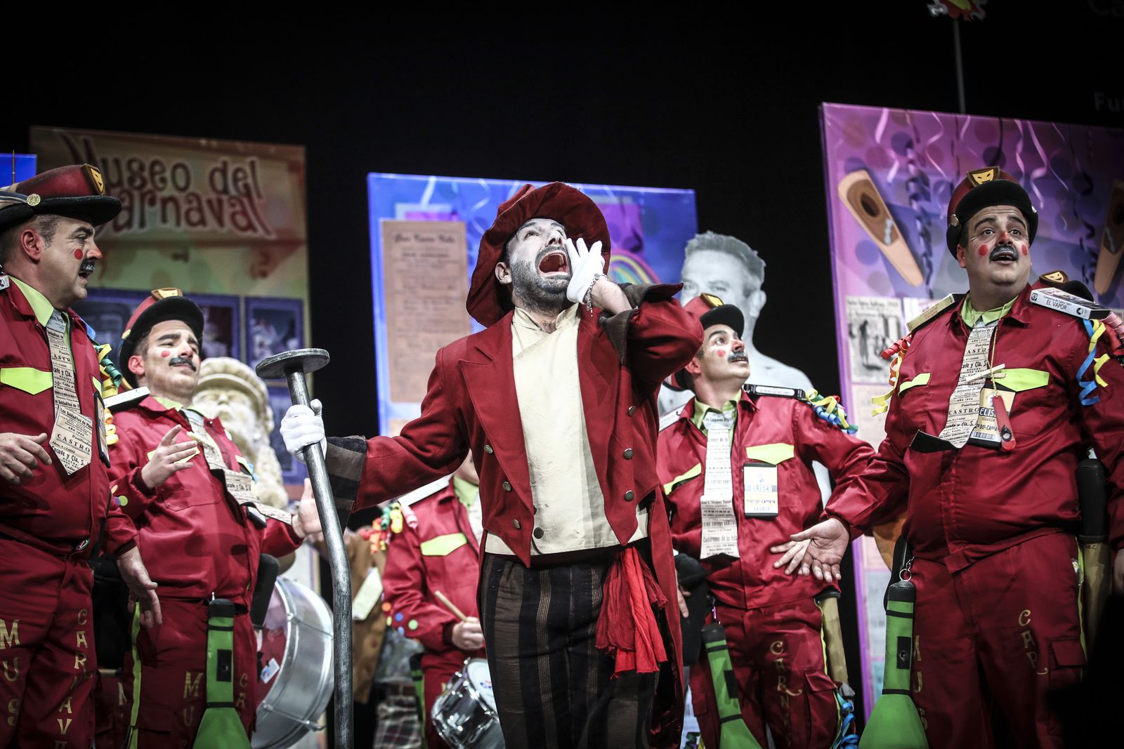 Chirigota Una noche en el museo