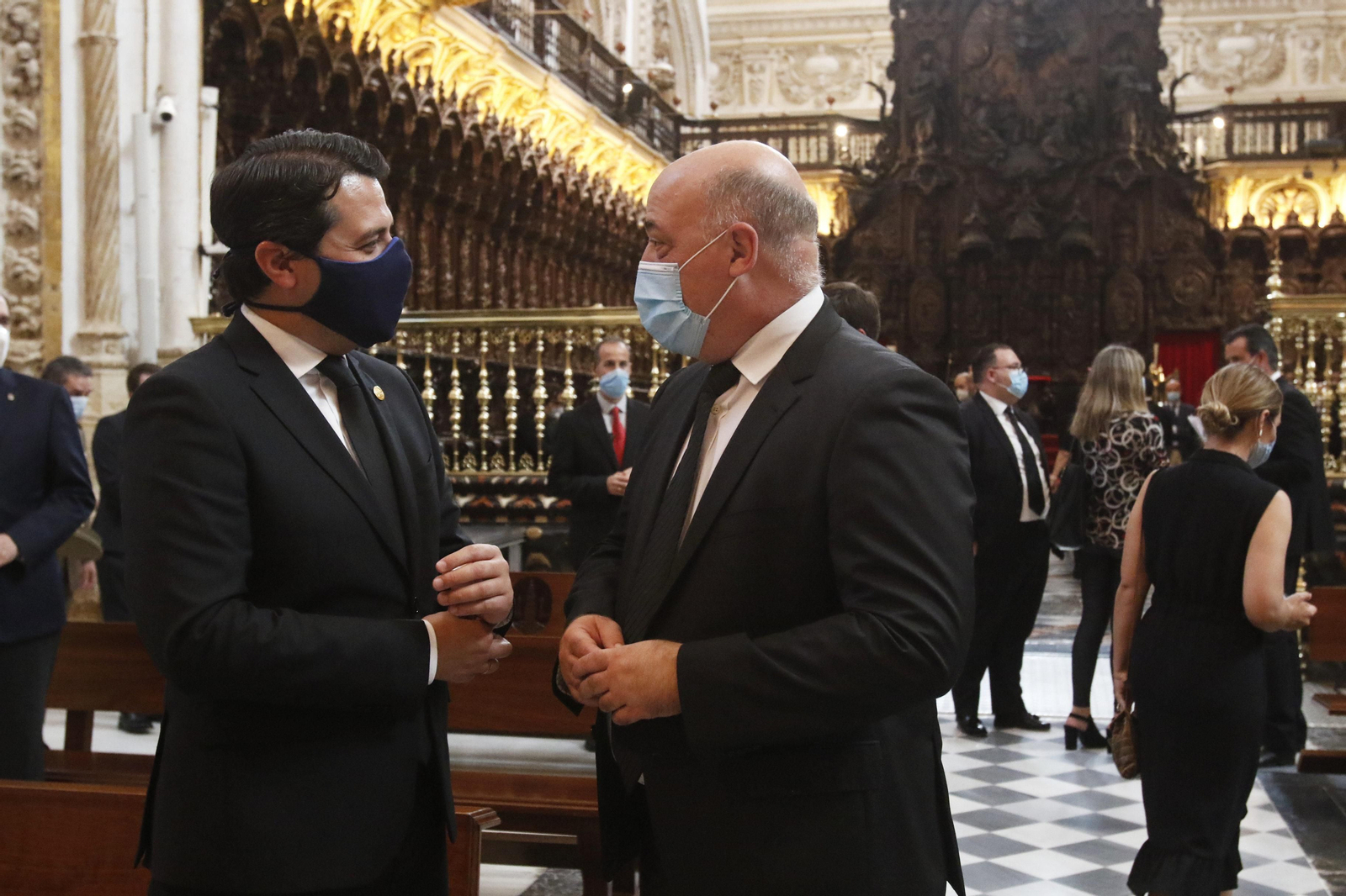 Las fotos del funeral por las víctimas del covid-19 en Córdoba