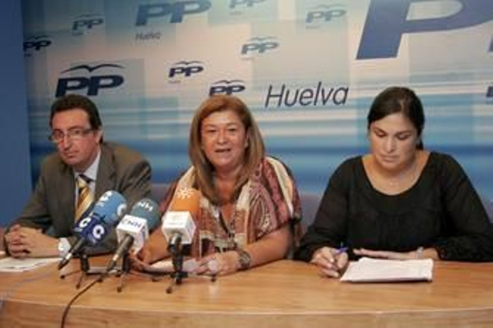 Algunos de los compromisarios para el Congreso.