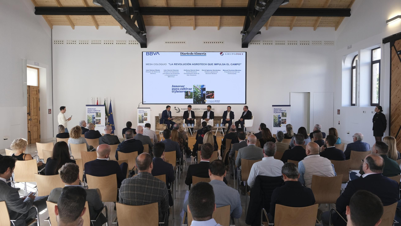 Imágenes de la Jornada BBVA-Grupo Joly 'Revolución Agrotech en el Campo', en Almería