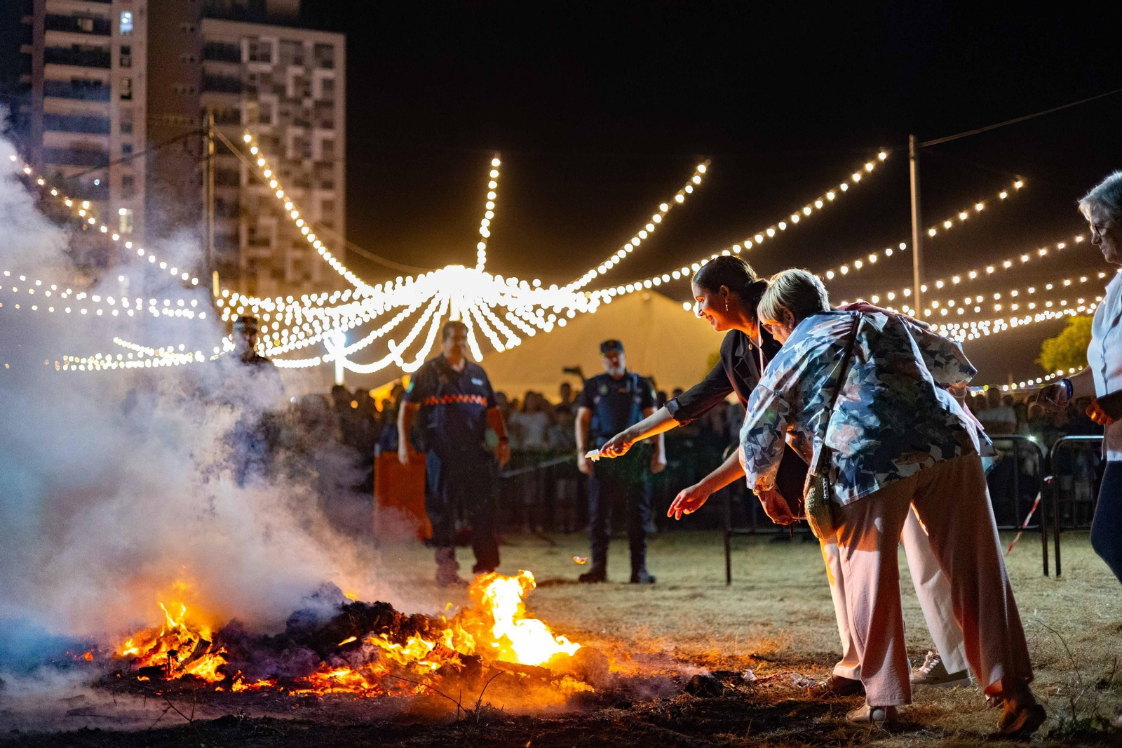 Noche de San Juan en La Casería: las imágenes