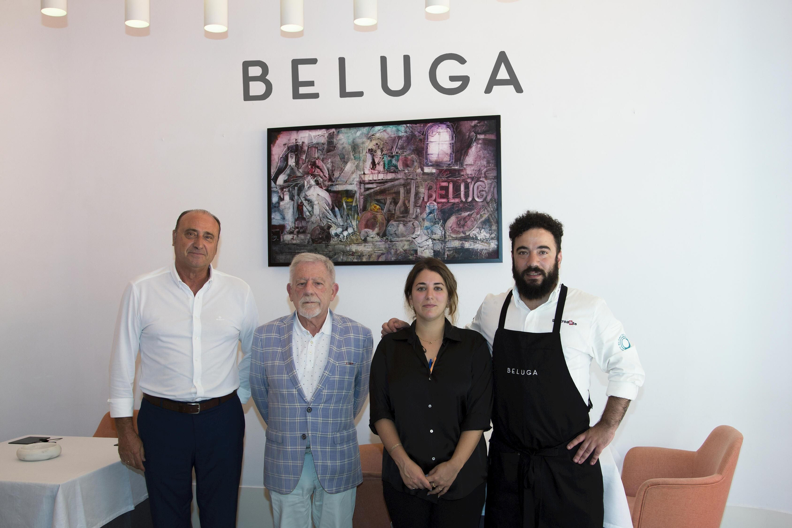 Diego René, Andrea Martos, José Infante y  Juan Luis Pinto.