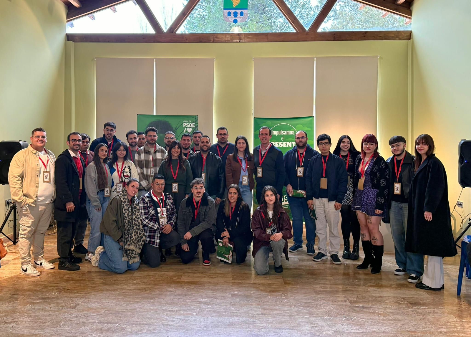 Comité provincial de Juventudes Socialistas en Almería en Alhama.