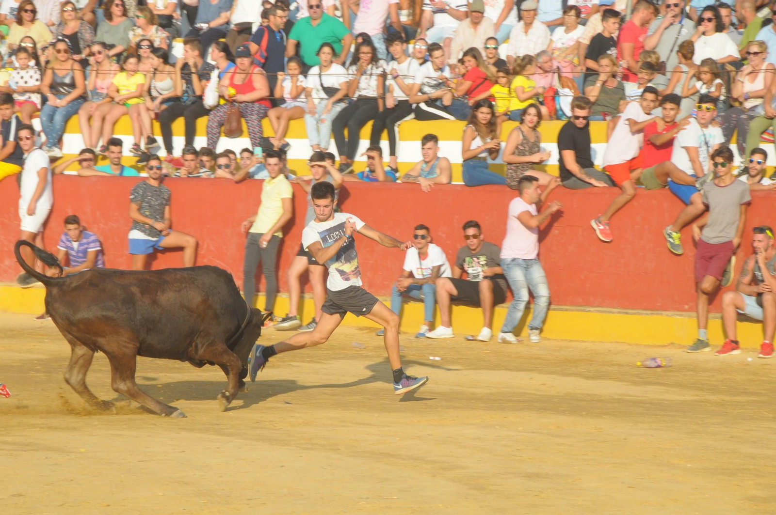Capeas en la Monumental del Condado de Niebla.
