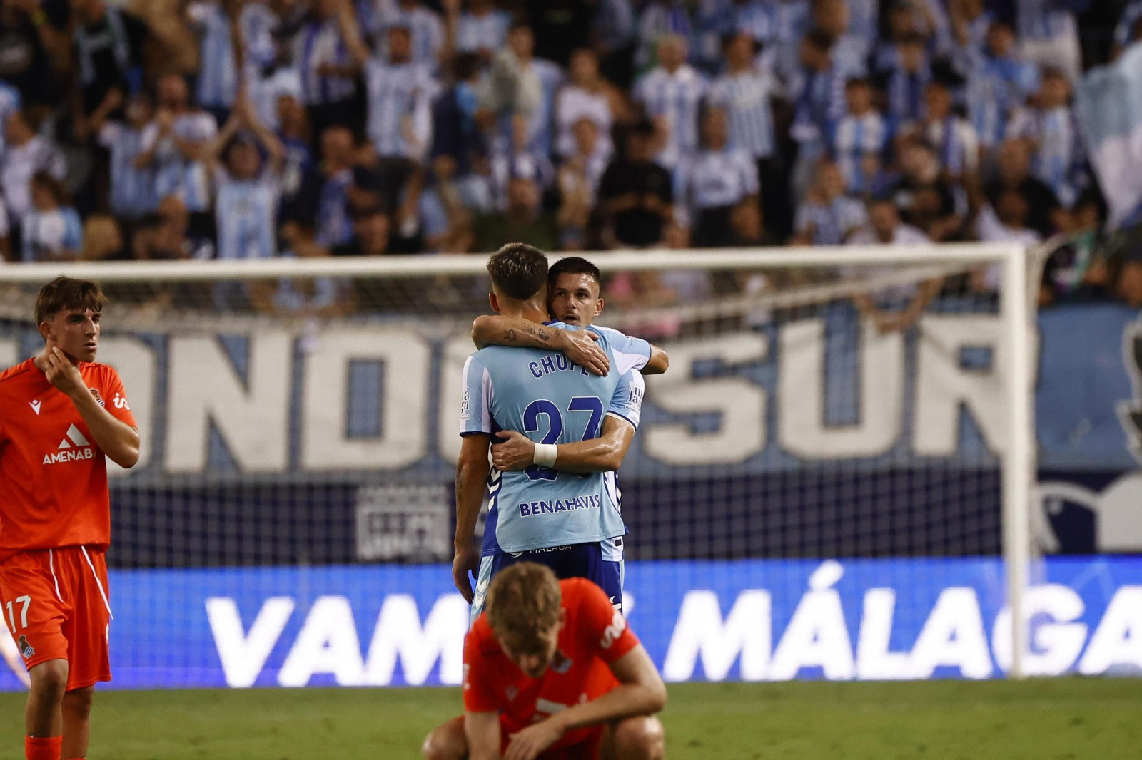 Las fotos del Málaga CF-Real Sociedad B