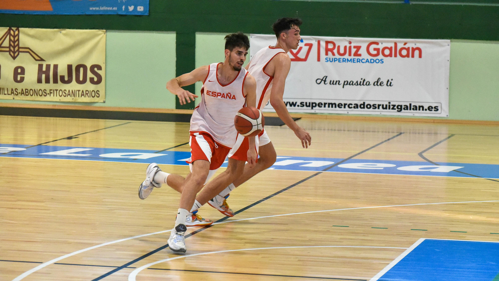 La selección española sub-20 de baloncesto ya se entrena en La Línea La selección española sub-20 de baloncesto ya se entrena en La Línea