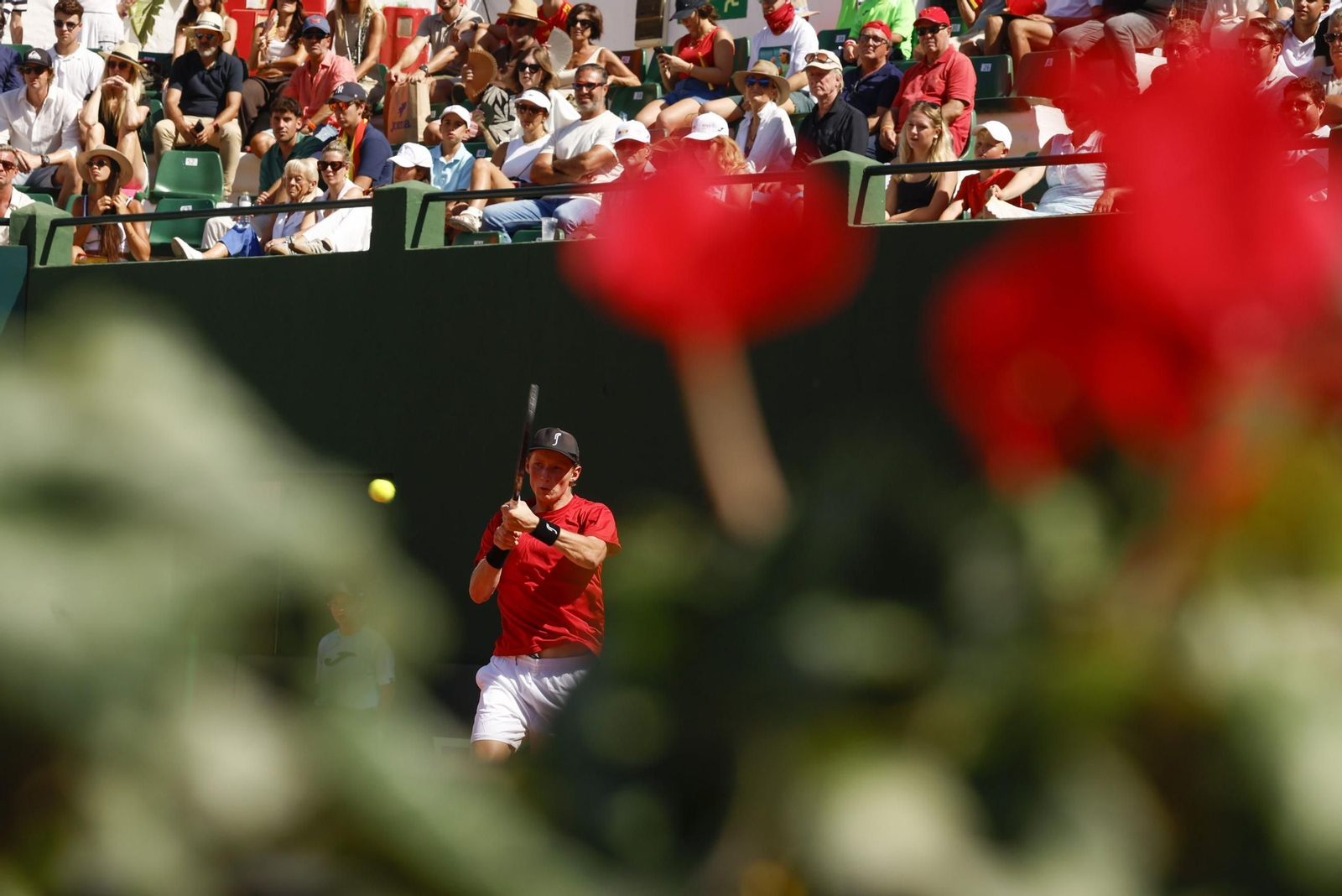 Jaume Munar pierde con Elmer Moller en la Copa Davis en Marbella
