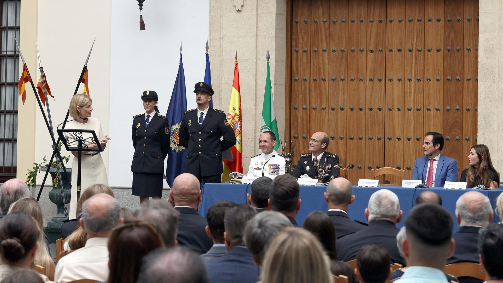 Imágenes del Día de la Policía Nacional en Jerez