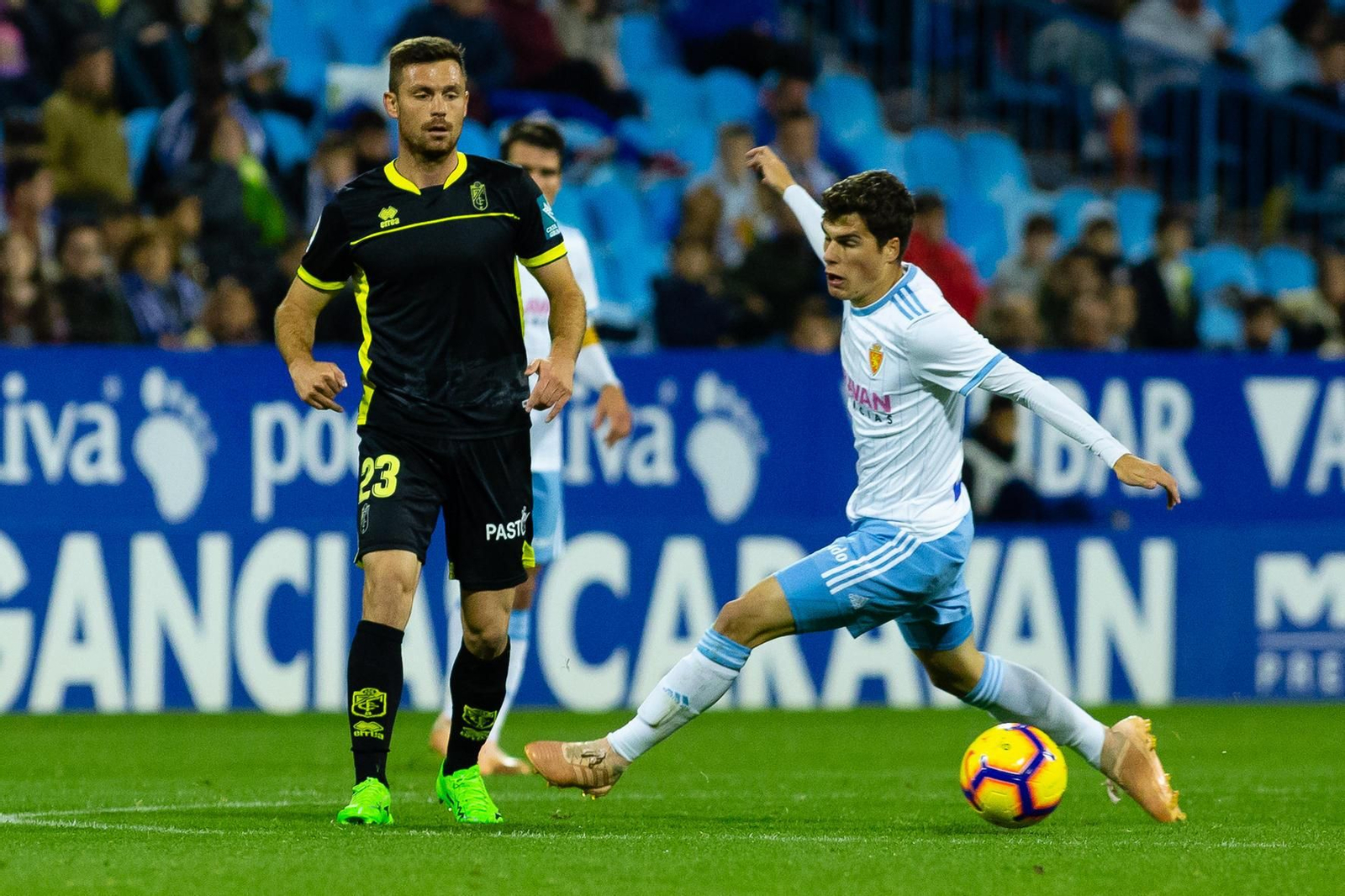 El Zaragoza-Granada CF, en imágenes