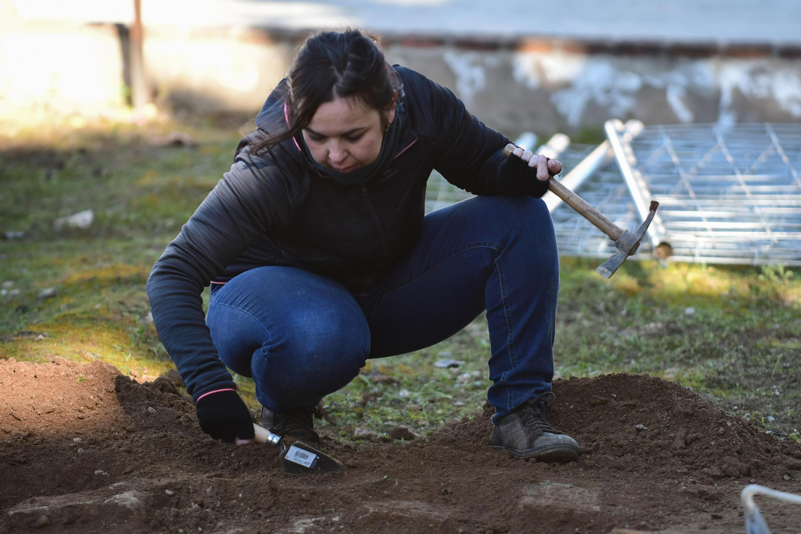 Catas en el Cementerio de la Salud.