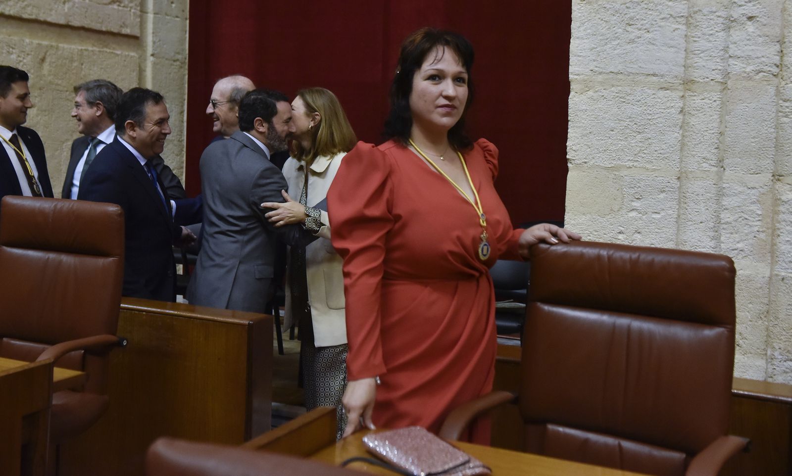 Acto institucional en el Pleno del Parlamento con motivo del Día de Andalucía