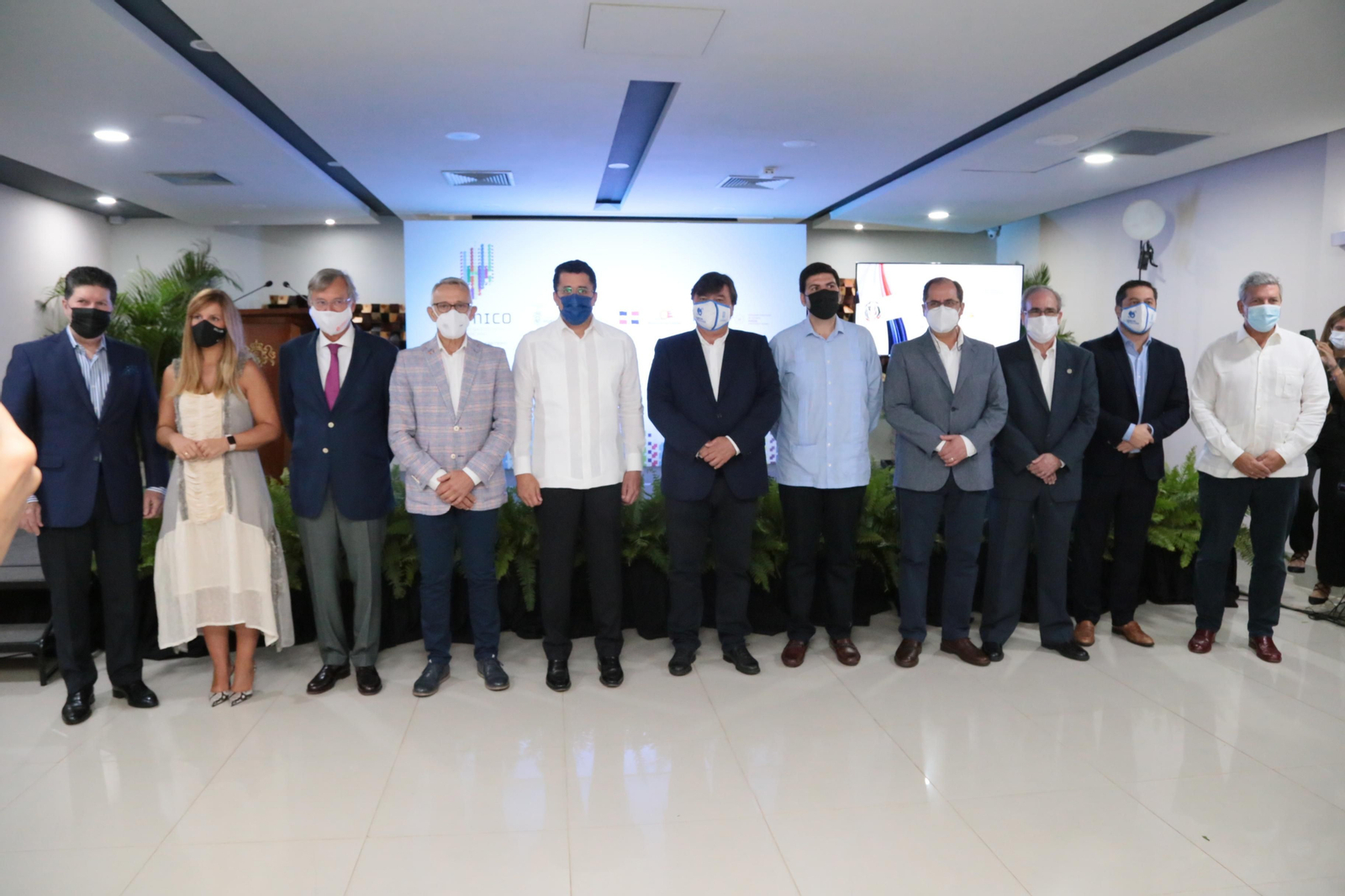 Representantes de República Dominicana, Turismo y Huelva para presentar Binómico