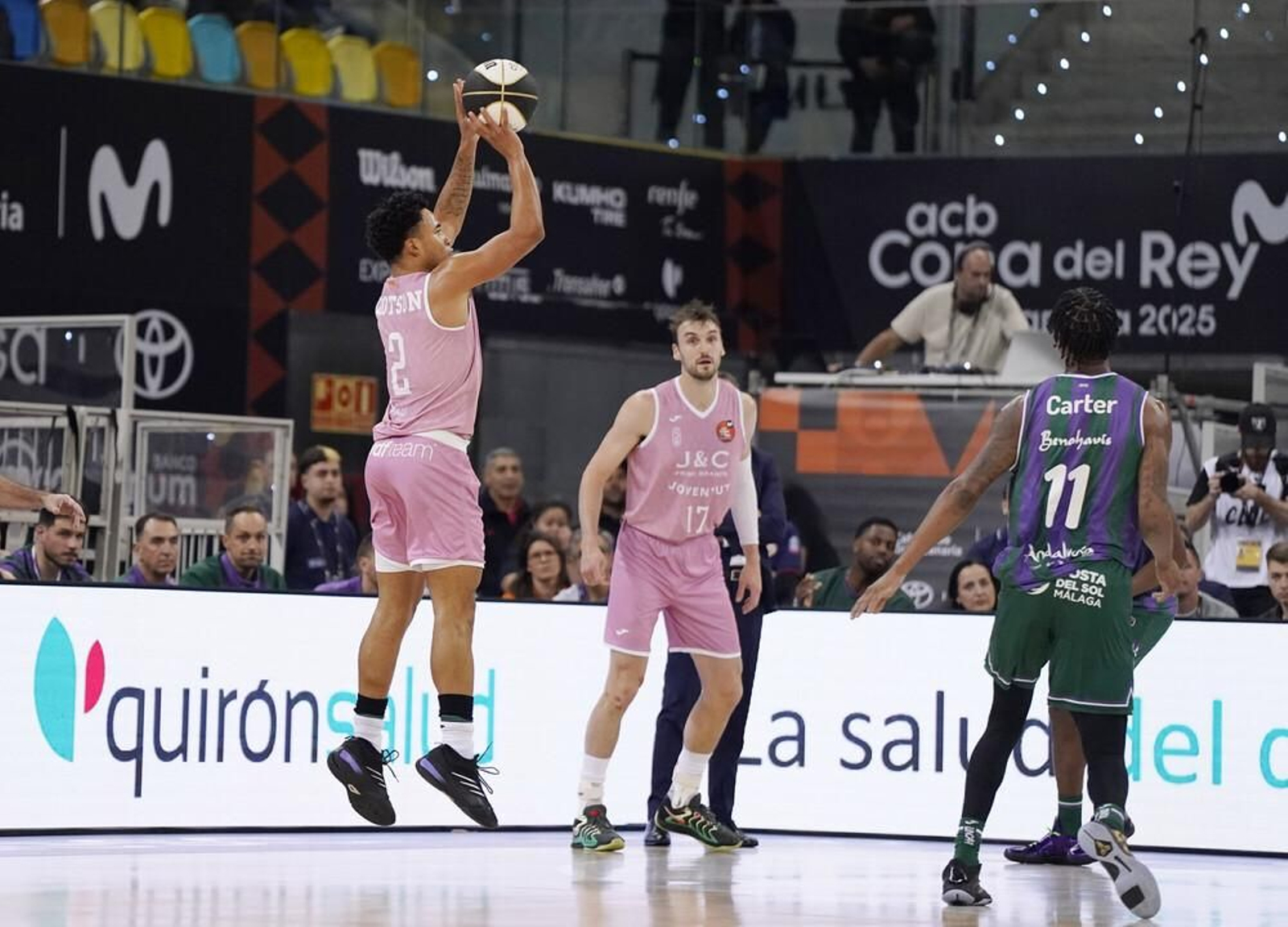 Las fotos del Unicaja - Joventut de la Copa del Rey 2025