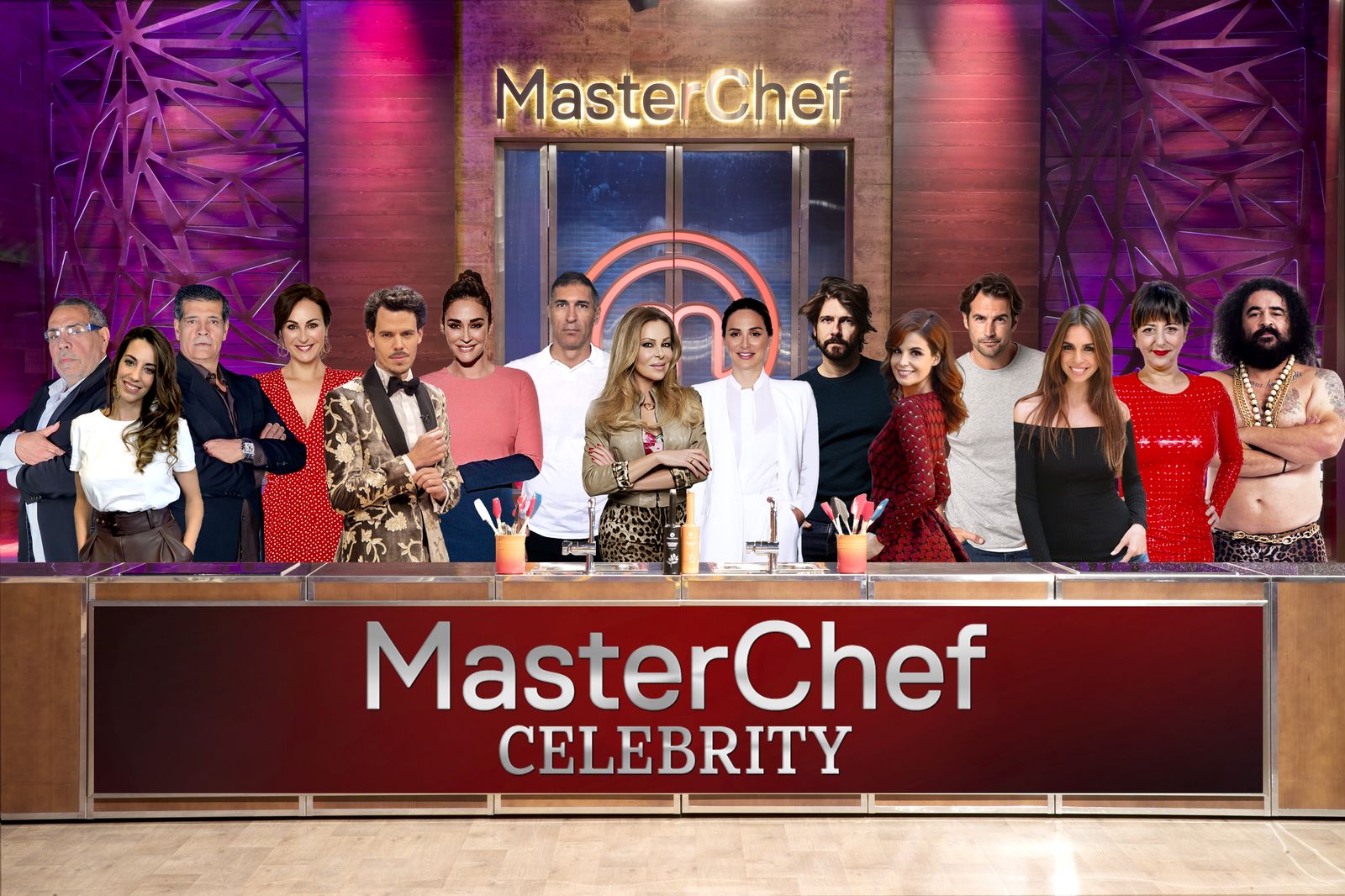 Los 15 participantes del nuevo 'Masterchef Celebrity'