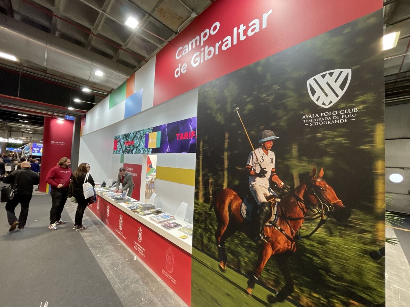 El espacio del Campo de Gibraltar en Fitur 2023.