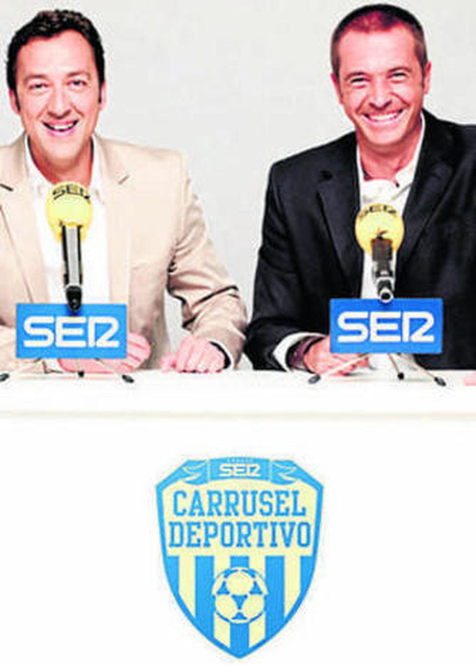 Carreño y Ponseti en su programa