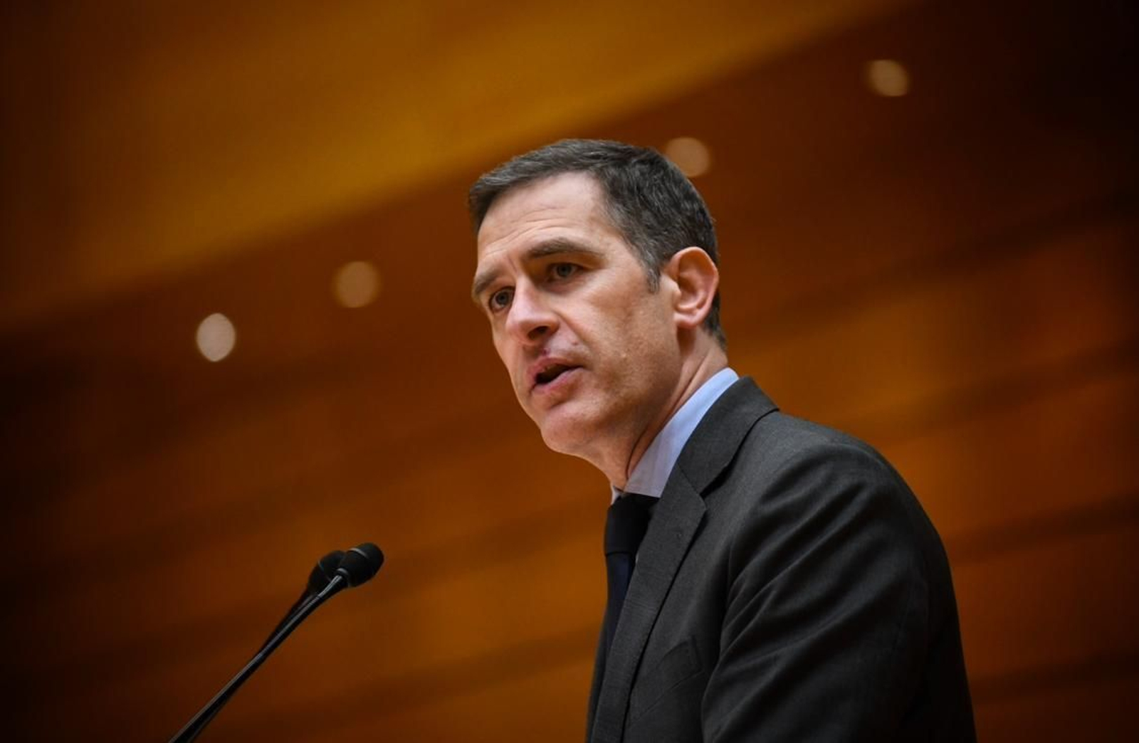 Miguel Ángel Castellón en el Senado