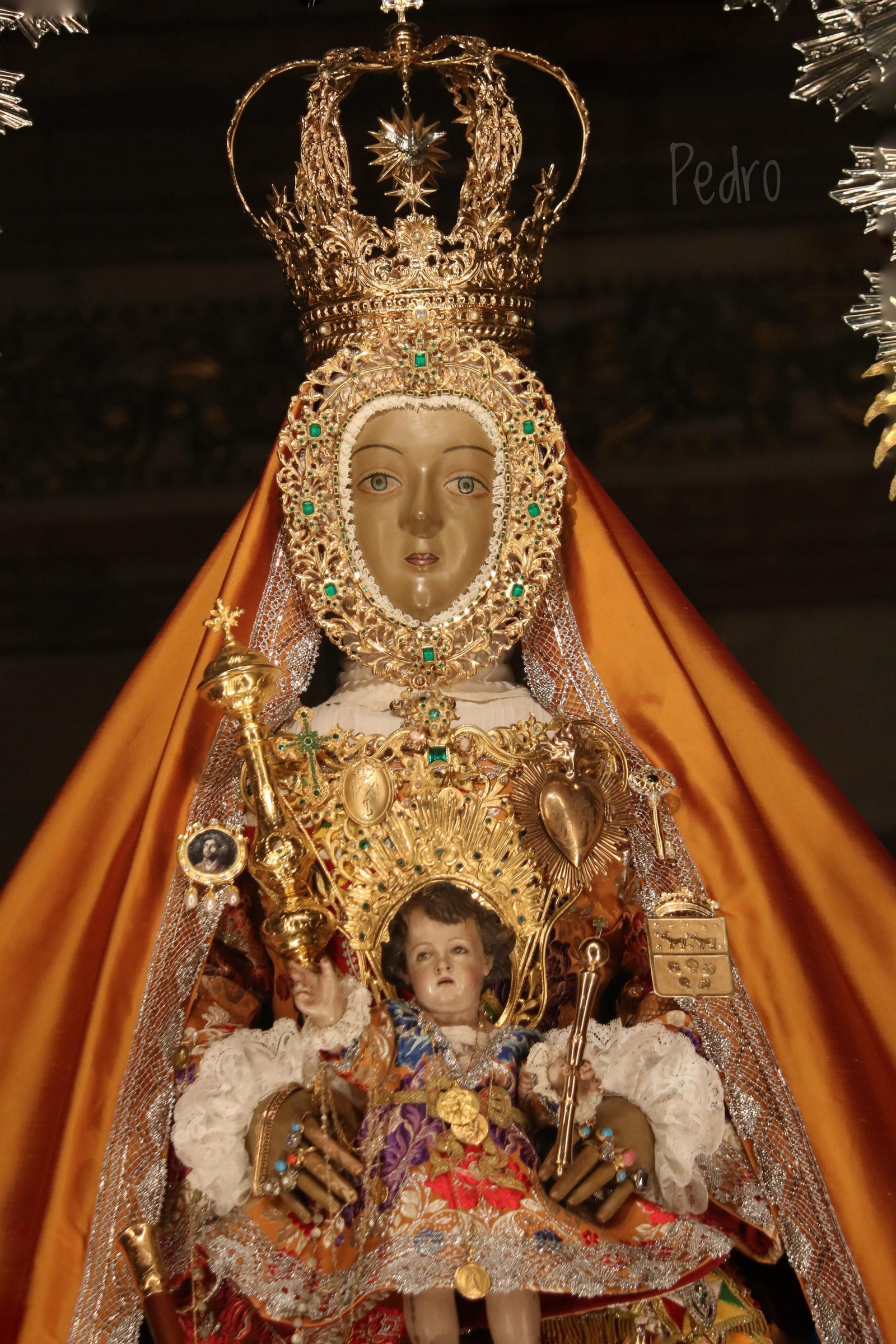 La venerada Virgen de la Sierra