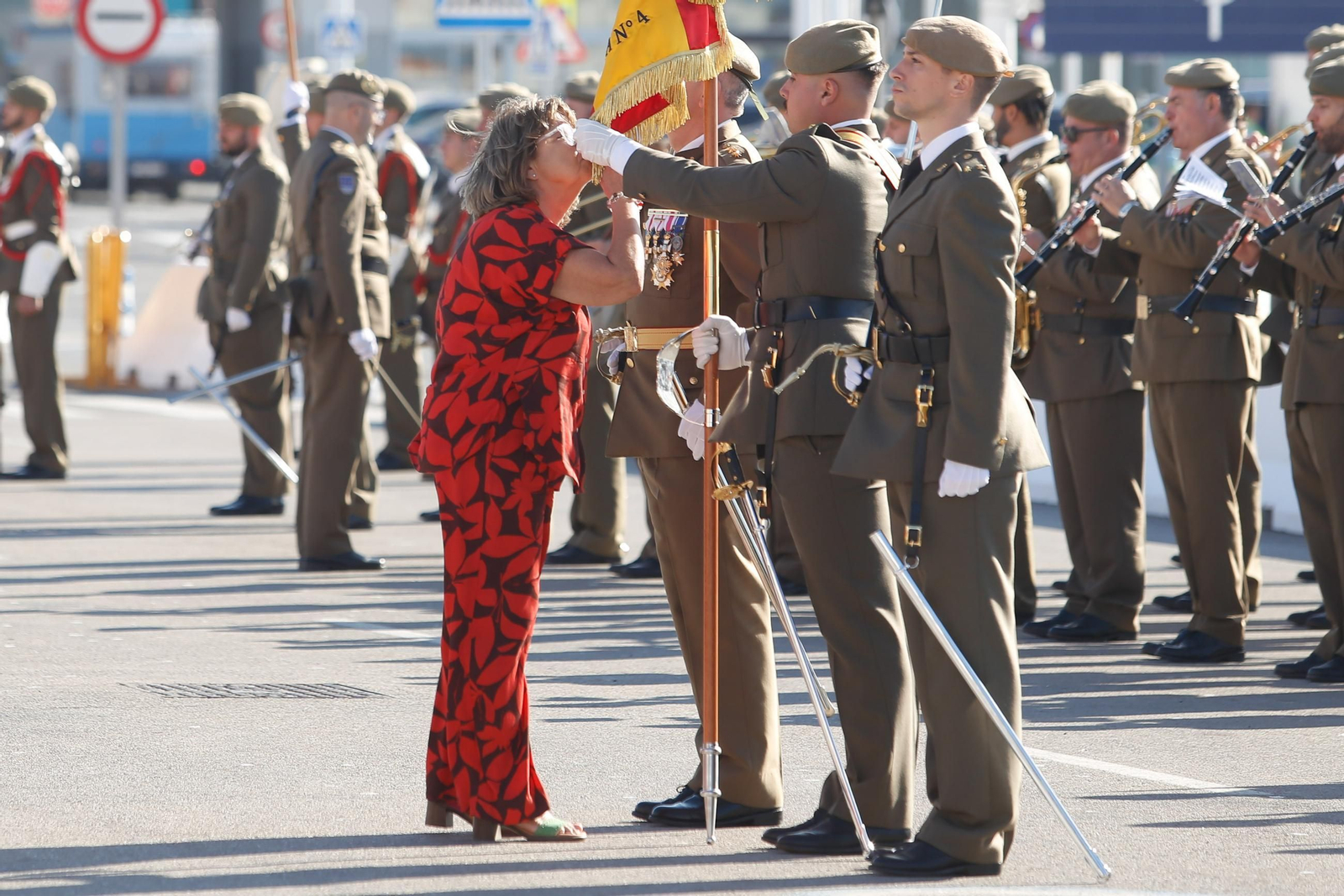 Las fotos de la jura de bandera civil en Tarifa