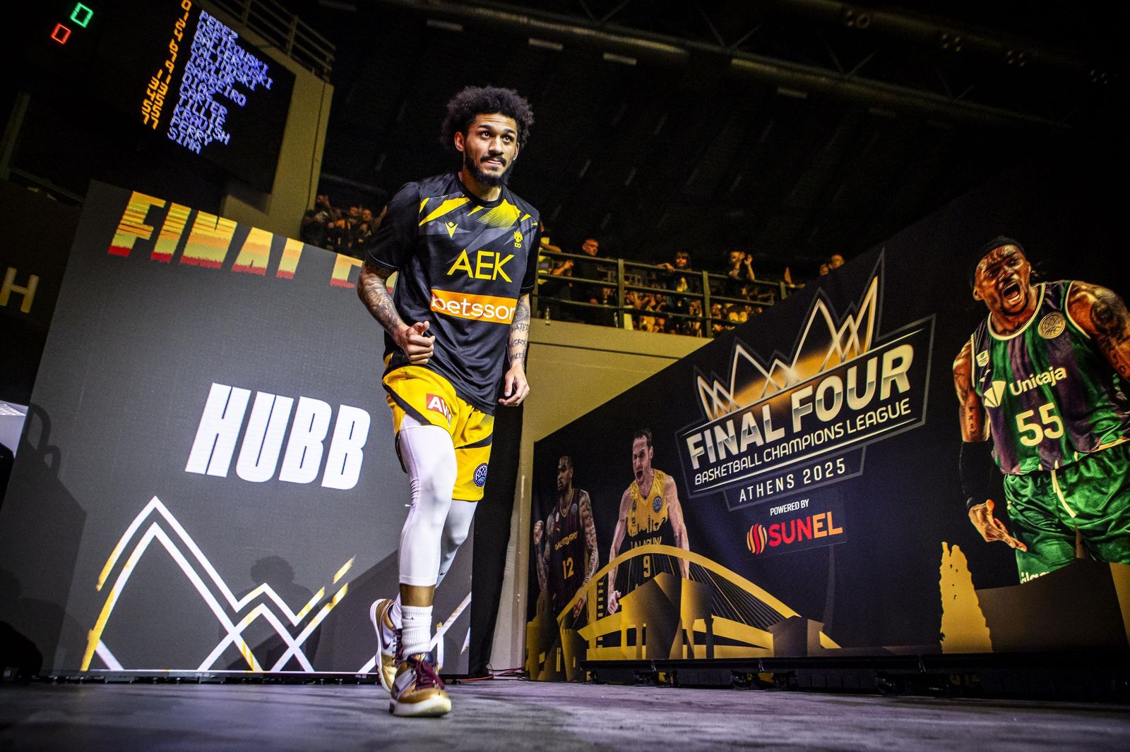Las fotos del AEK Atenas-Unicaja de la Final Four de la Basketball Champions League