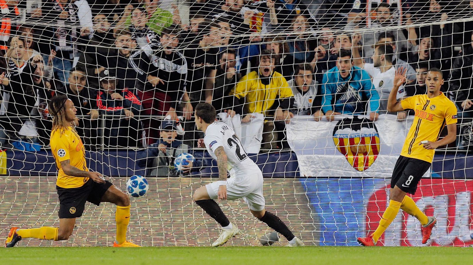 Las imágenes del Valencia-Young Boys