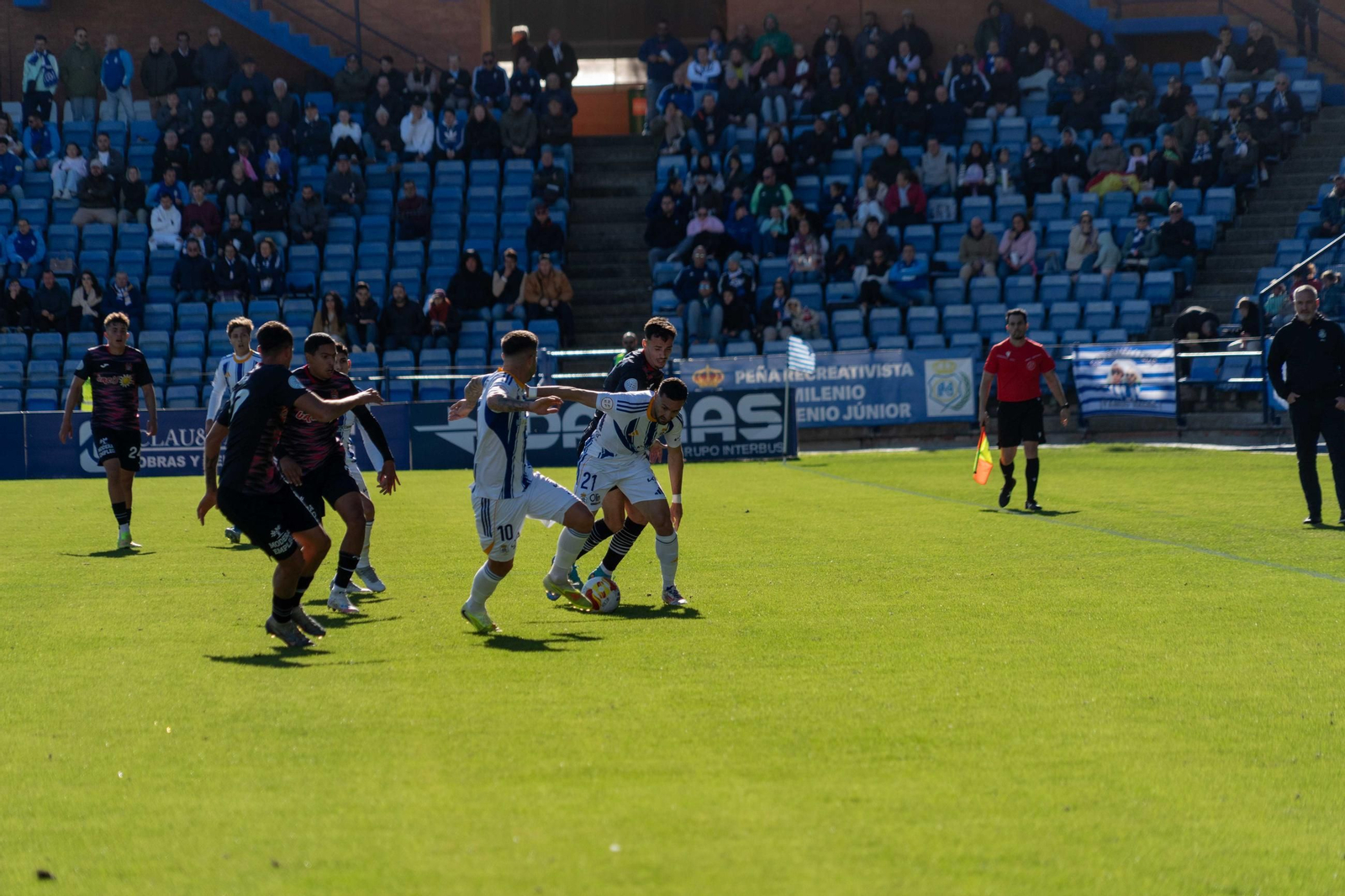 Las mejores imágenes del partido Recreativo de Huelva-Águilas
