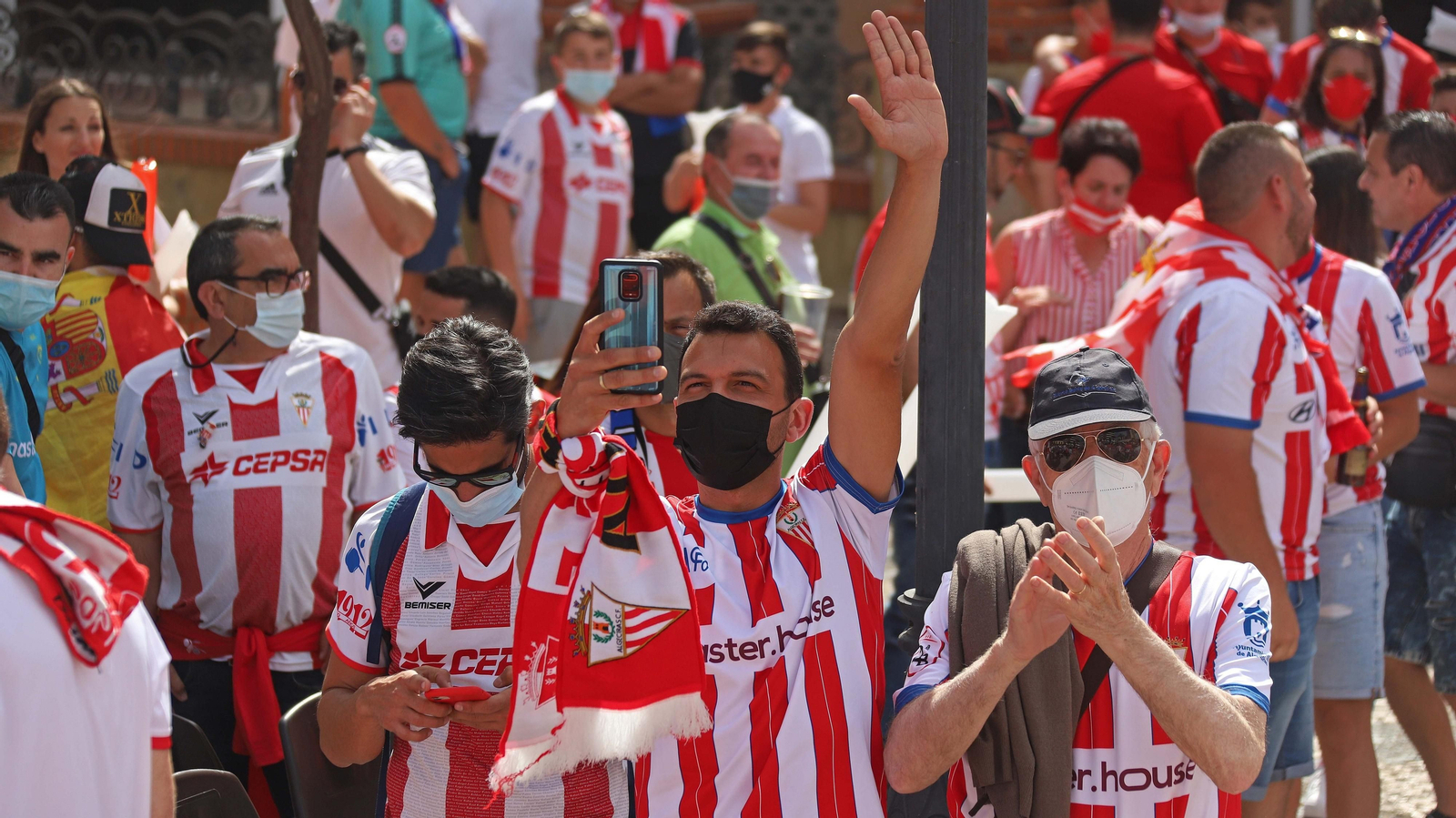Fotos de la afición del Algeciras CF